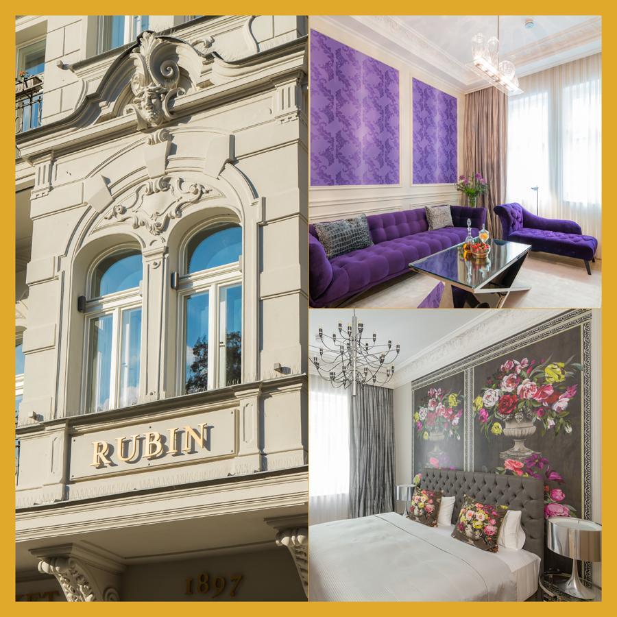 Rubin Luxury Apartments (Adults Only) การ์โลวีวารี ภายนอก รูปภาพ